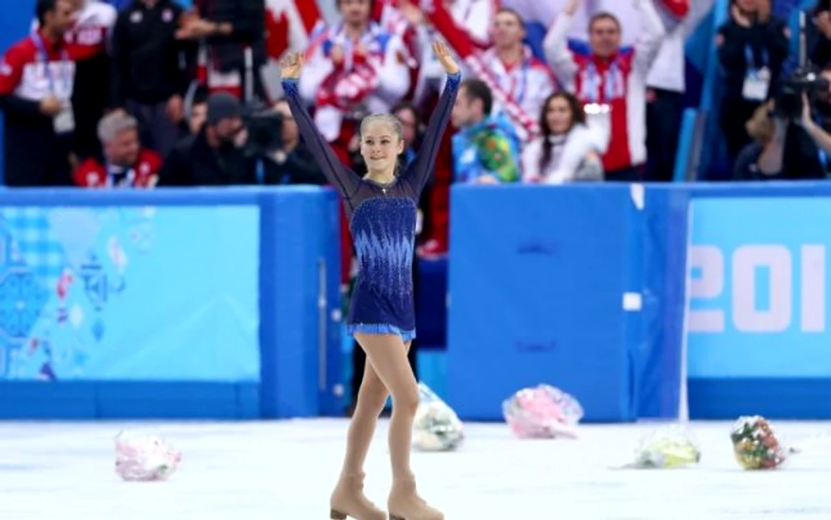 Patinatoarea rusă Iulia Lipniţkaia la Jocurile Olimpice de la Soci FOTO Getty Images