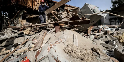 Bombardament efectuat de ruși in Zaporojie FOTO EPA EFE jpg