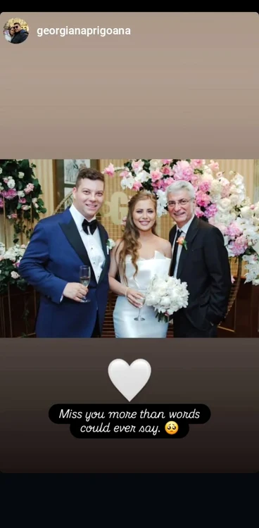 Postarea Georgianei Prigoană / foto: Instagram 