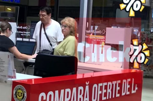Marius Țeicu, surprins împreună cu soția la mall Foto: Click!