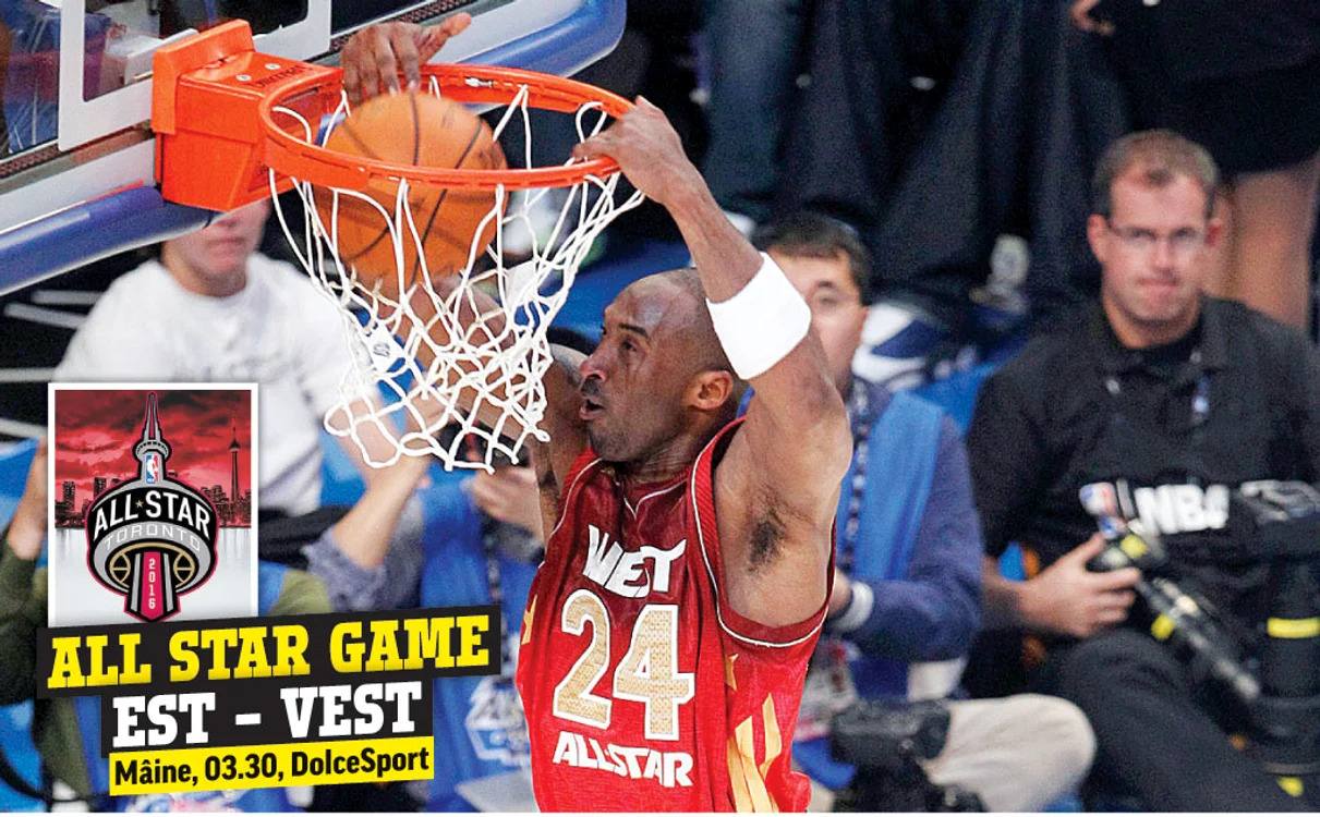 
    Kobe a primit 1,9 milioane de voturi din partea fanilor, care doreau să-l vadă în All Star Game  