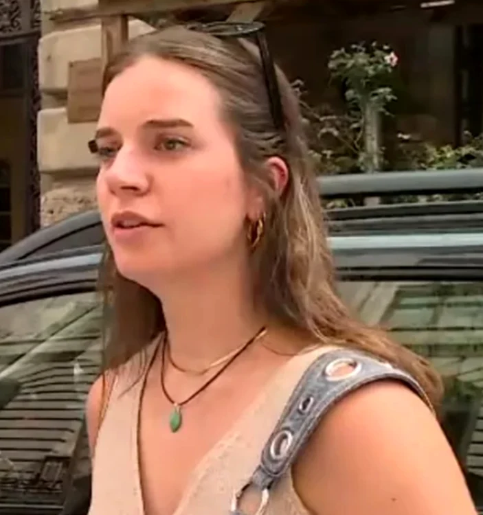 Turista din Olanda a fost surprinsă de prețurile din România / foto: PRO TV
