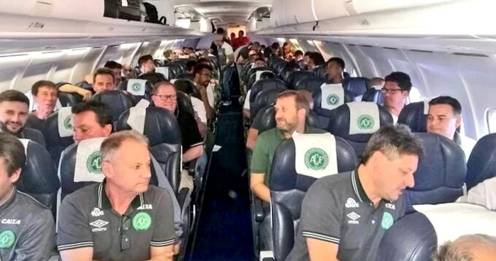 Chapecoense, înainte de accident