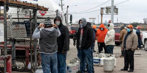 Probleme în Texas din cauza furtunii Uri iarna grea zapada ninsoare FOTO Getty Images