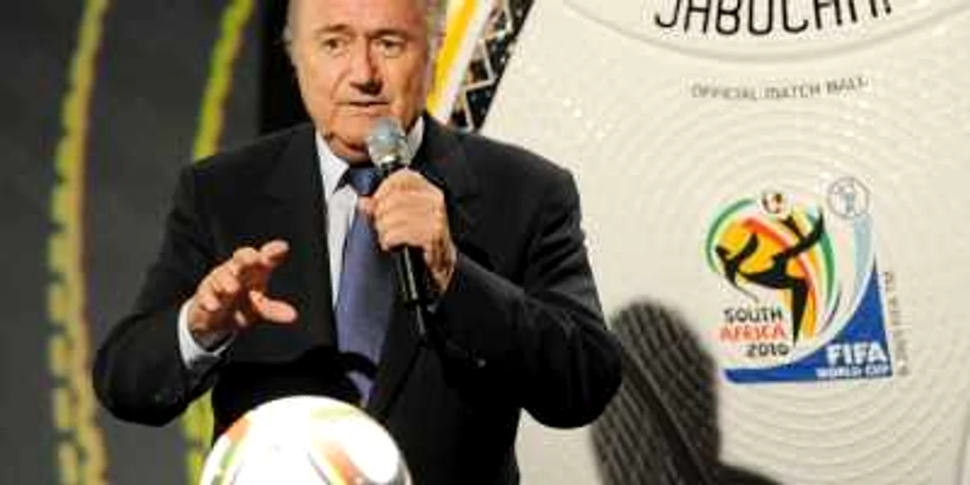 Joseph Blatter, la tragerea la sorţi a grupelor Campionatului Mondial