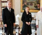 Majestatea Sa Margareta și Principele Consort Radu l-au întâlnit pe Papa Francisc la Vatican