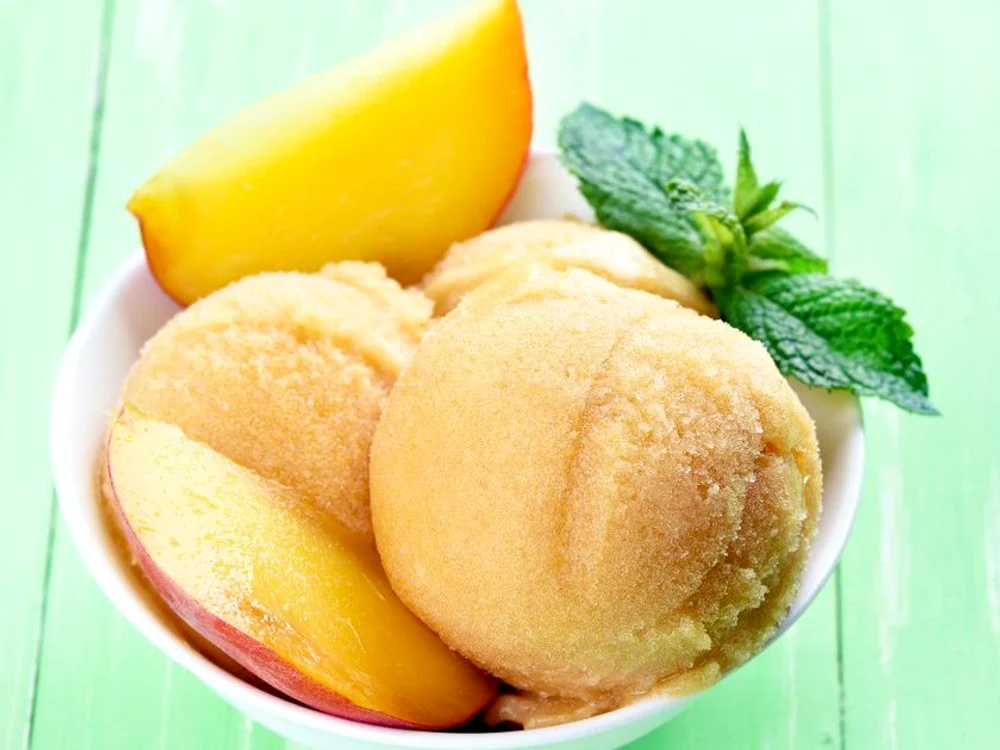 Sorbet de piersici