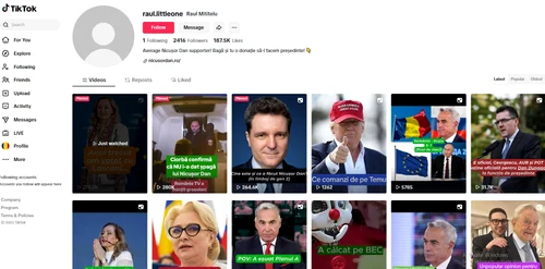 cont tik tok raul mititelu jpg