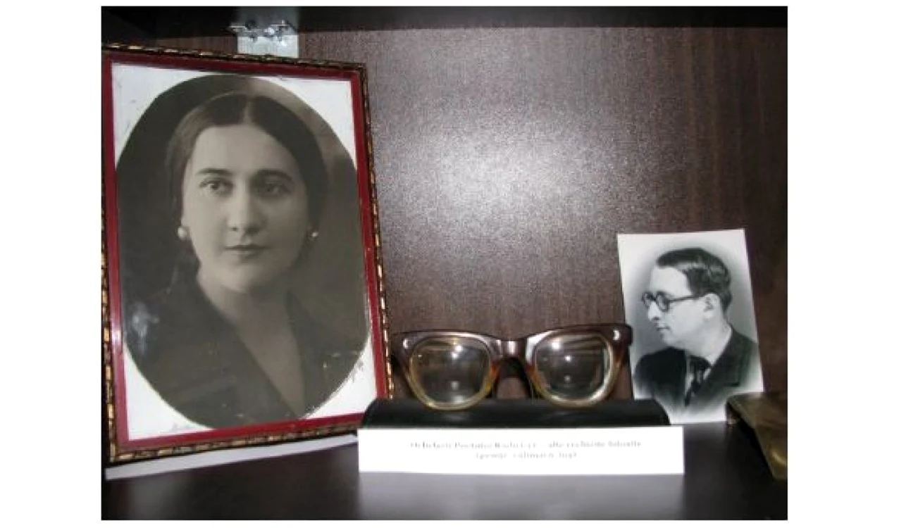 Flora şi Radu Gyr, portrete în vitrina micului muzeu memorial de la Petru Vodă