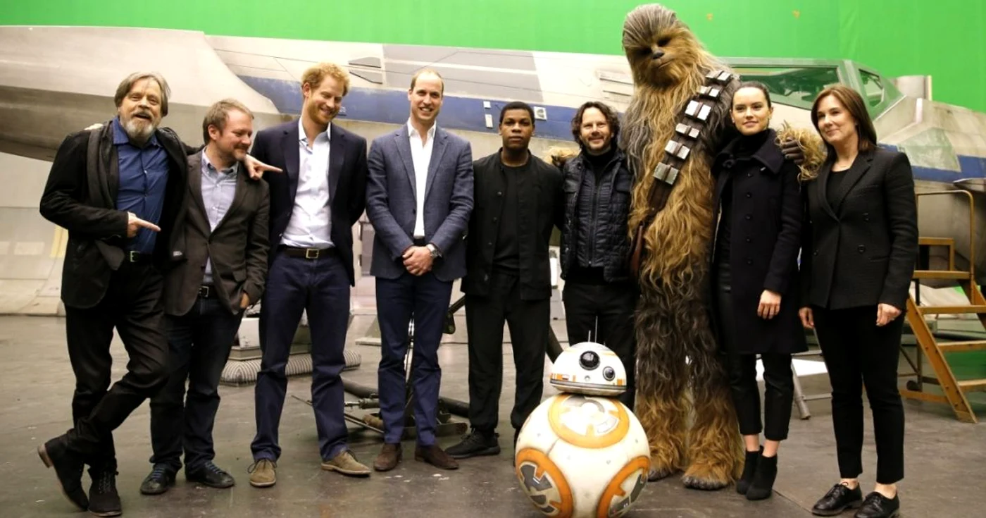 Star Wars Printul Harry şi Prinţul William FOTO Getty images