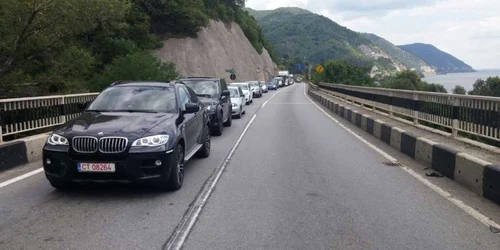 cozi pe drumul european 70 intre severin si orsova