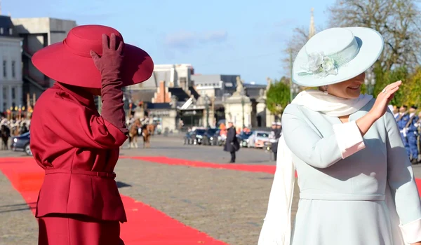 Stéphanie de Luxemburg și Regina Mathilde a Belgiei profimedia 1047808042 jpg