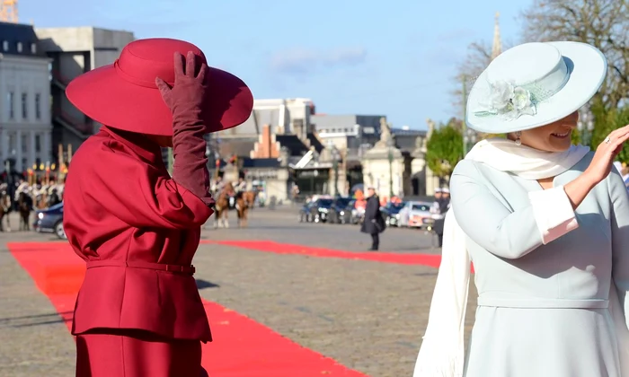 Stéphanie de Luxemburg și Regina Mathilde a Belgiei profimedia 1047808042 jpg