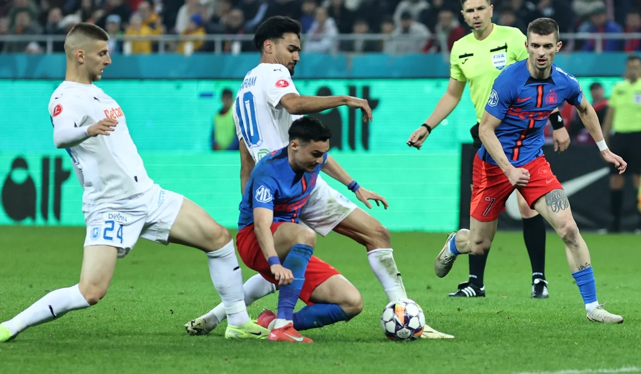 FCSB încheie sezonul regulat pe prima poziție (FOTO: Sportpictures)