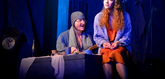 Horaţiu Mălăele şi Ada Condeescu în „Jocul vieţii şi al morţii”, la Teatrul de pe Lipscani