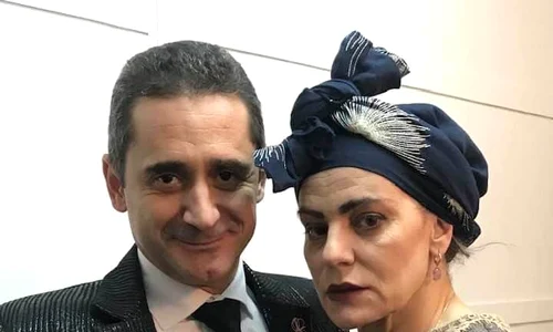 Gabriel Fătu, alături de Maia Morgenstern jpeg