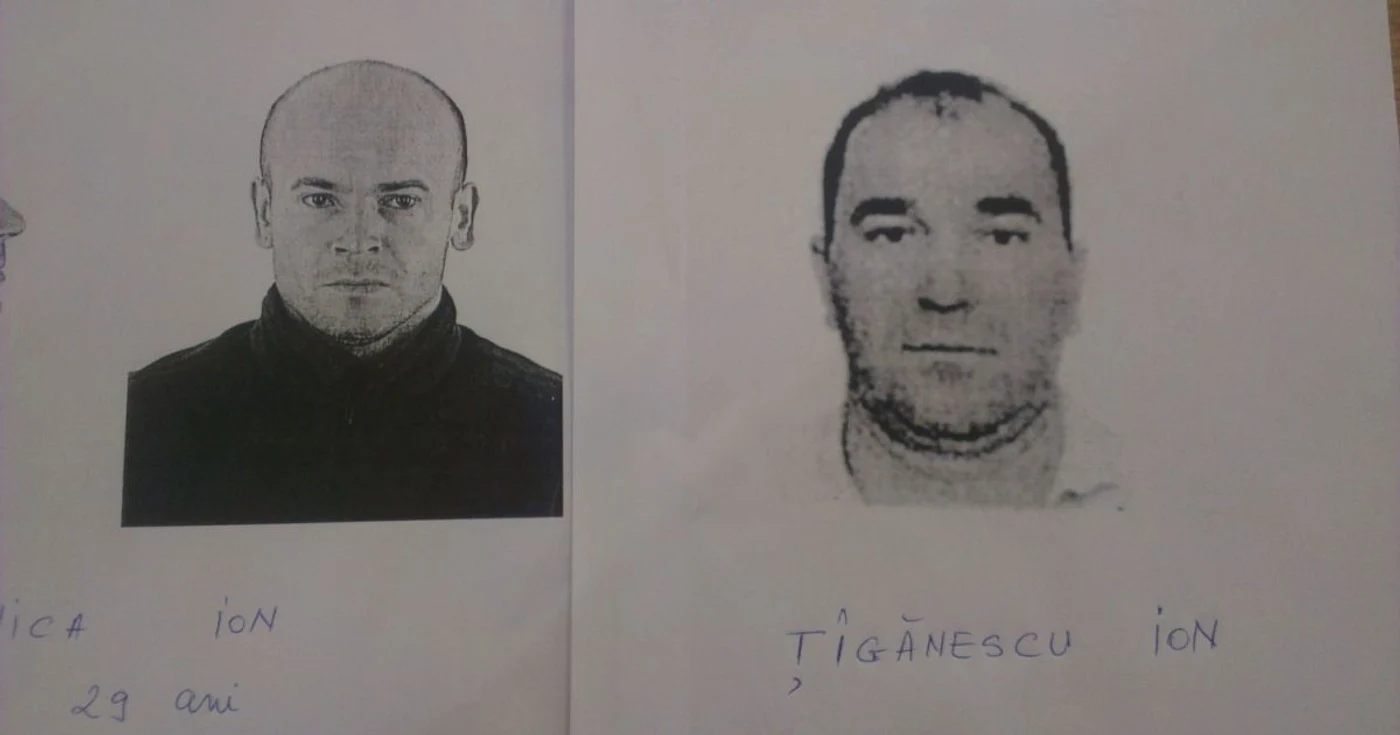 Ion Nica şi Ion Ţîgănescu, cei doi deţinuţi care au evadat