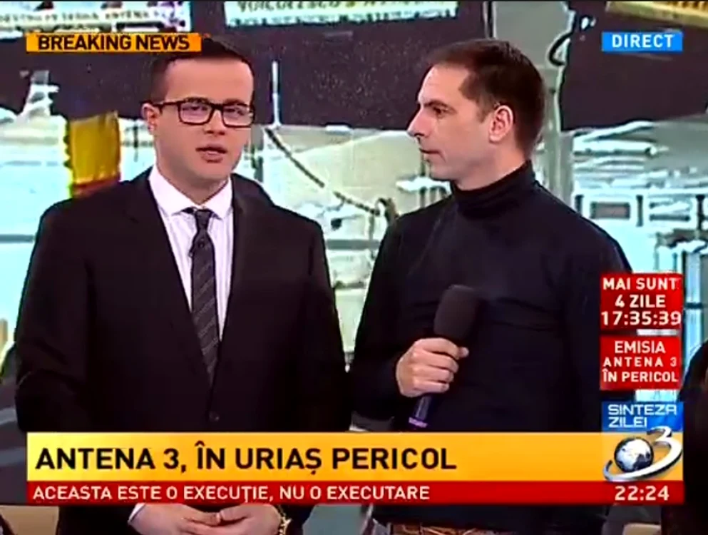 Mihai Gâdea şi Dan Negru, omul audienţelor-record ale Antenei 1