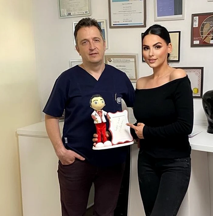Lavinia Pârva i-a mulțumit doctorului Sorin Nae