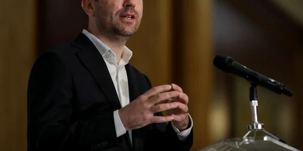 Catalin Drula presedinte interimar USR declaratii parlament FOTO Inquam Photos / Octav Ganea