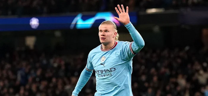 Norvegianul Haaland punctează la foc automat  FOTO EPA