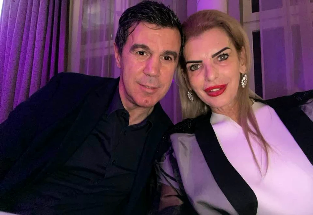 Mihai Leu și soția sa, Anna FOTO: FB
