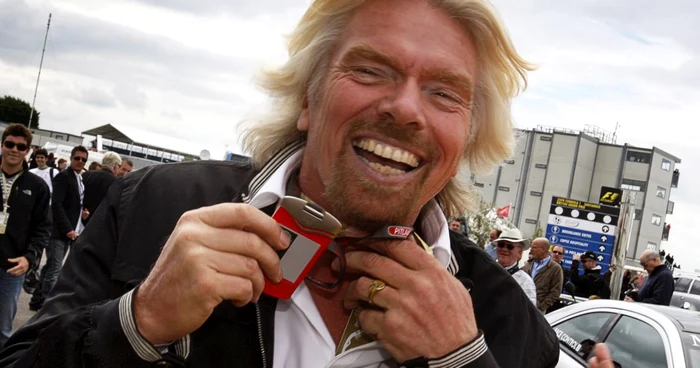 Sir Richard Branson este patronul echipei Virgin