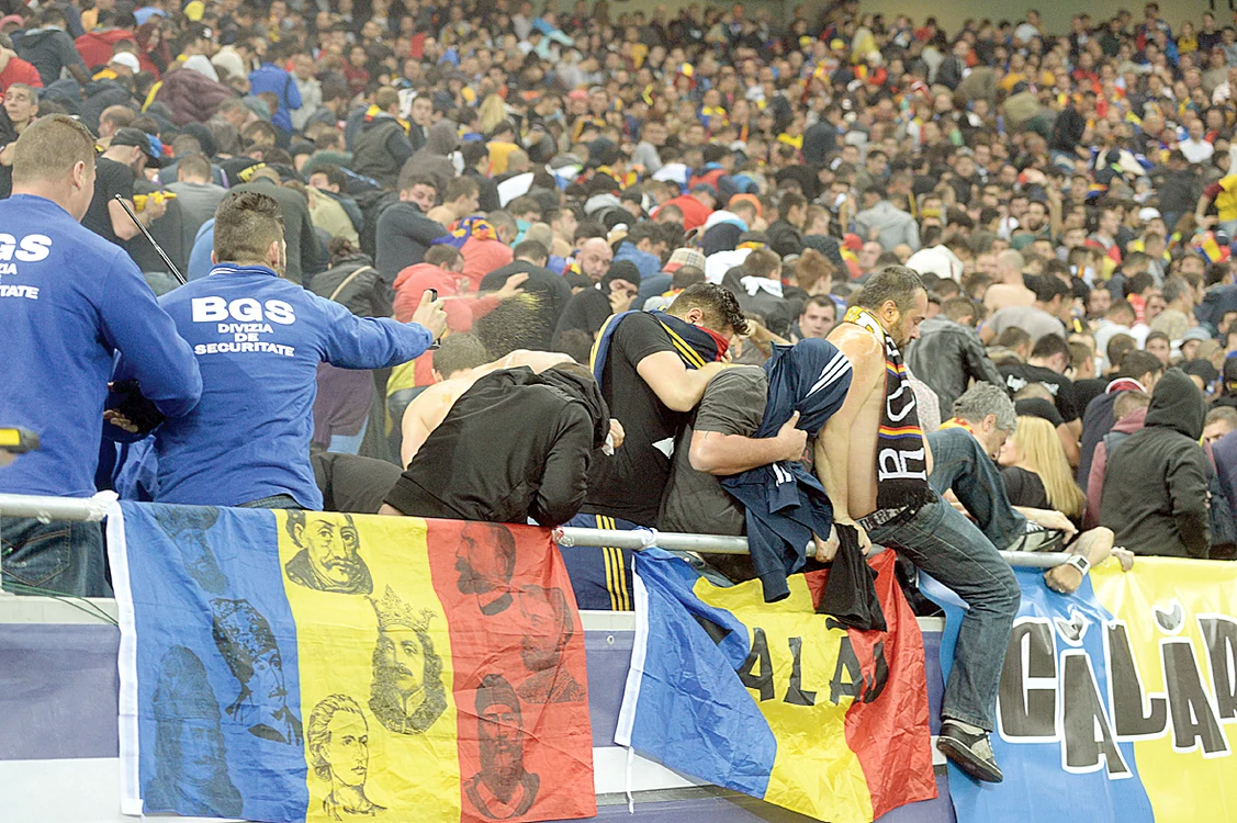 La meciul de pe  Arena Naţională  au fost incidente  între fani