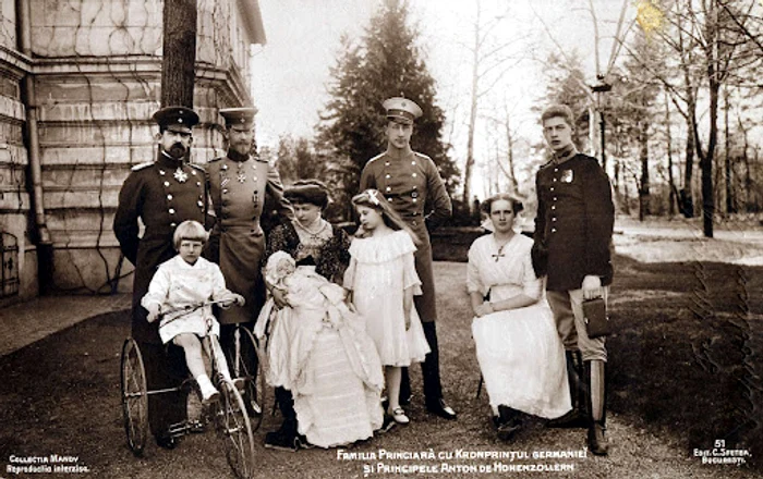 Copiii Regelui Ferdinand. Foto: Biblioteca Academiei Române 
