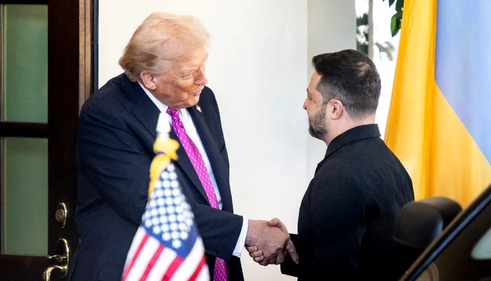 Donald Trump și Volodimir Zelenski FOTO: EPA-EFE