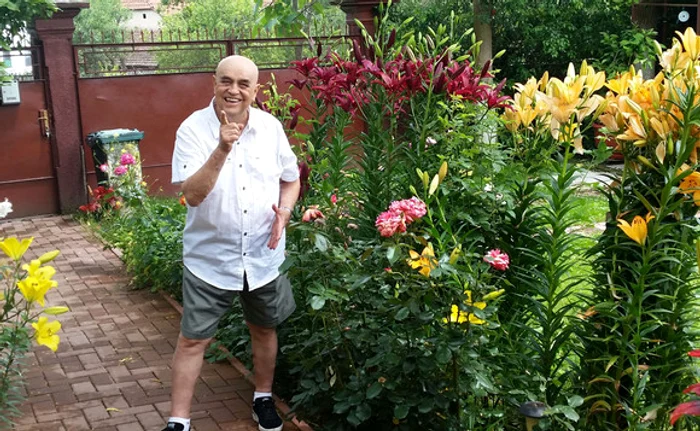 Nea Beni, alături de soția LeniFoto: arhivă personală