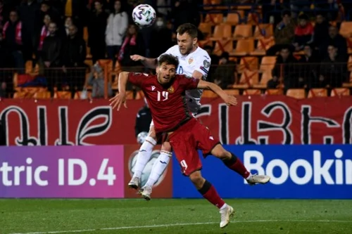 Fotbal - calificări Campionatul Mondial 2022 - Armenia - România / 31 mar 2021 / FOTO AFP