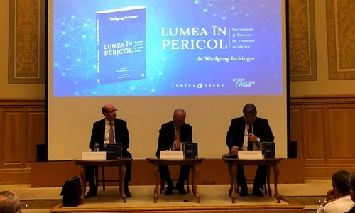 Cartea «Lumea în pericol  Germania și Europa în vremuri nesigure» a ambasadorului Wolfgang Ischinger, lansată în România jpeg