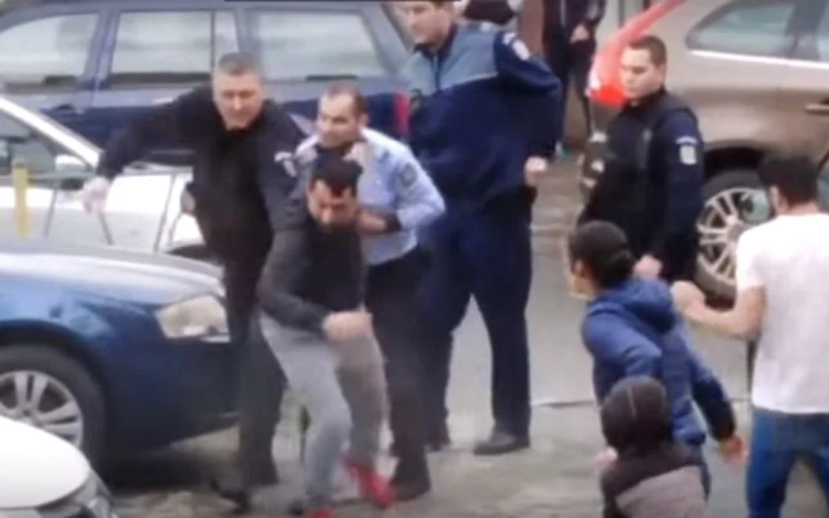 Scandal la Tulcea între oamenii legii şi romi