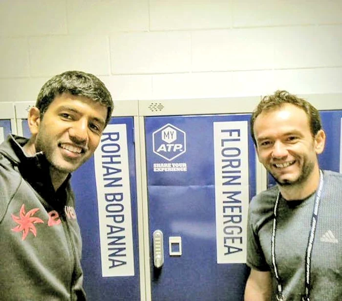Indianul Uohan Bopanna şi Florin Mergea