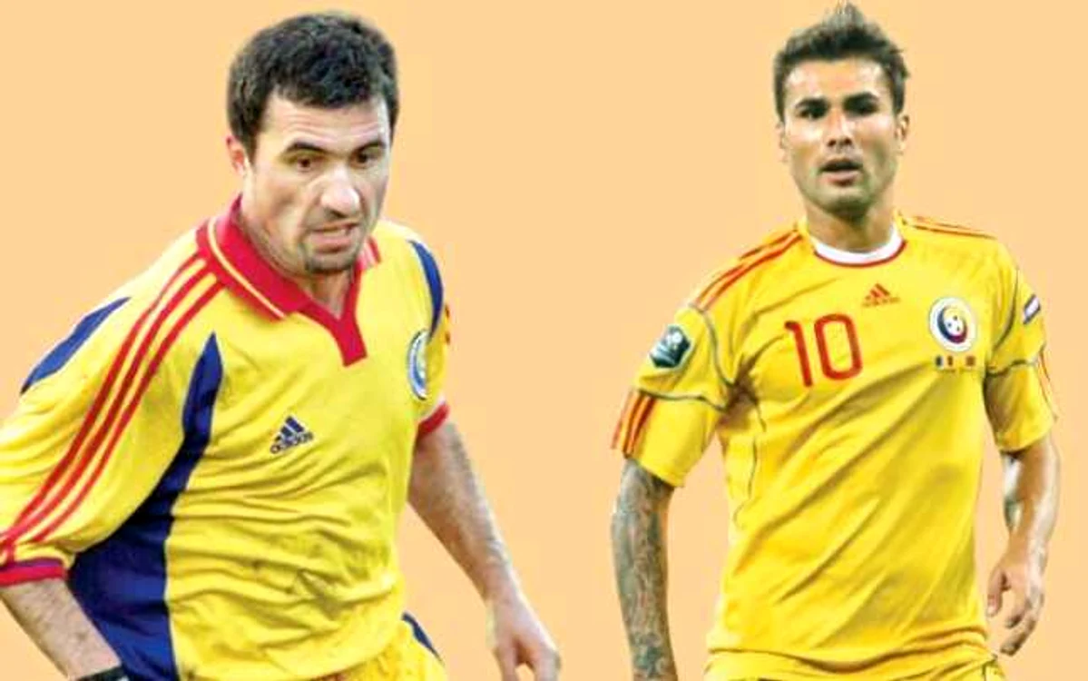 Gică Hagi şi Adrian Mutu