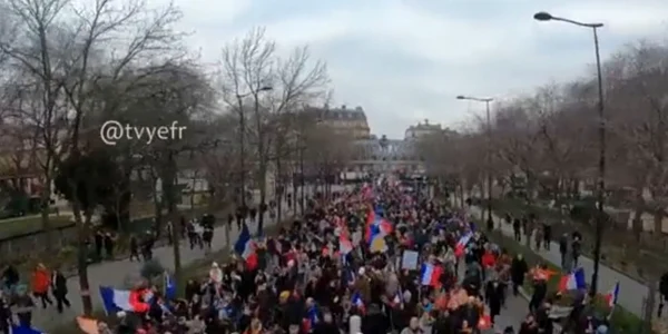 Protest in Franta