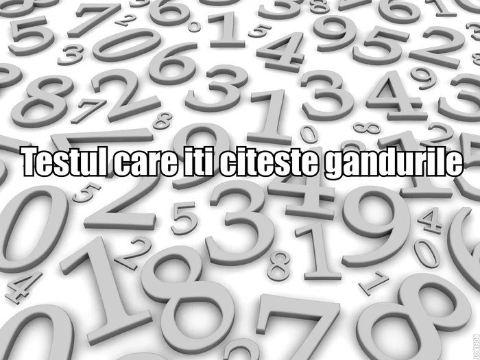 
    testul care iti citeste gandurile  