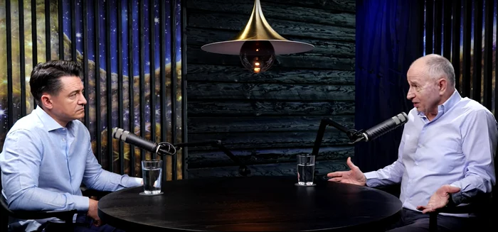 Mircea Geoană, la podcastul lui George Buhnici. FOTO captură IGDLCC