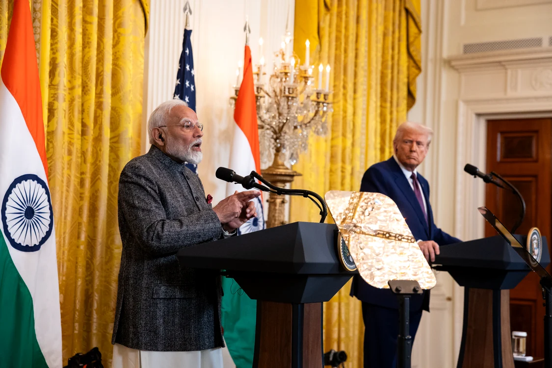 Donald Trump a vorbit cu premierul indian Narendra Modi FOTO: EPA EFE