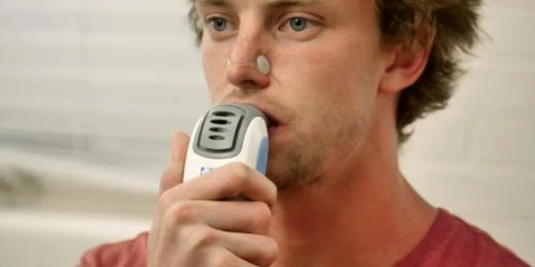 aparat de exercitii de respiratie. foto science daily
