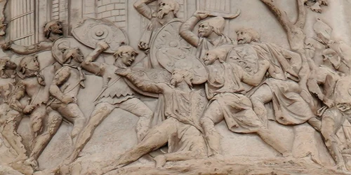 Trajan column scene 151 final battle scene foto philpharlard com jpg