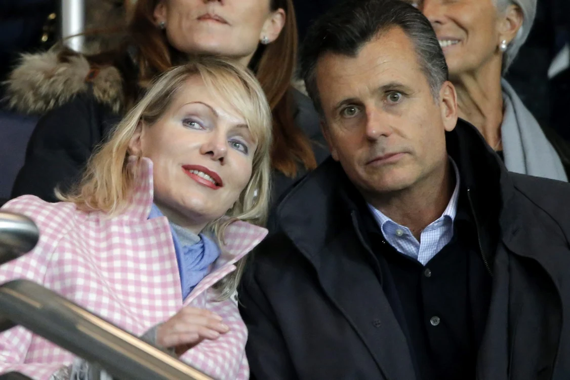 Margarita Louis-Dreyfus (53 de ani), alături de actualul ei partener, Philipp Hildebrand (52 de ani)