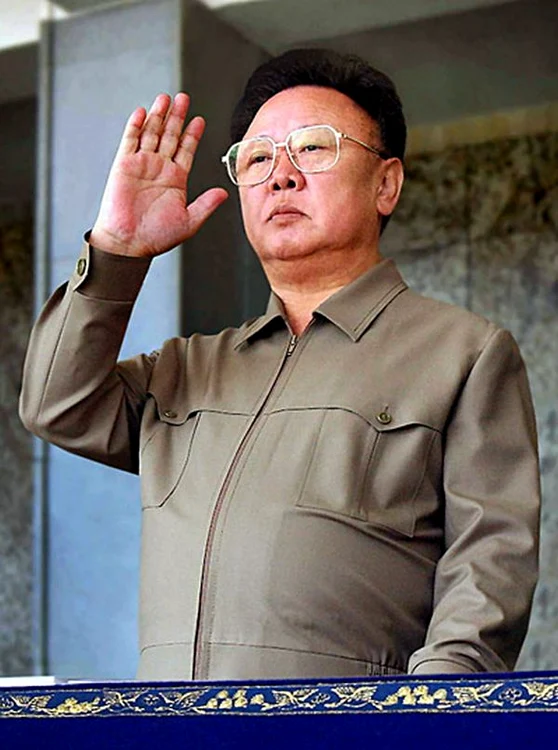 
    Kim Jong-il, liderul nord-coreean.  