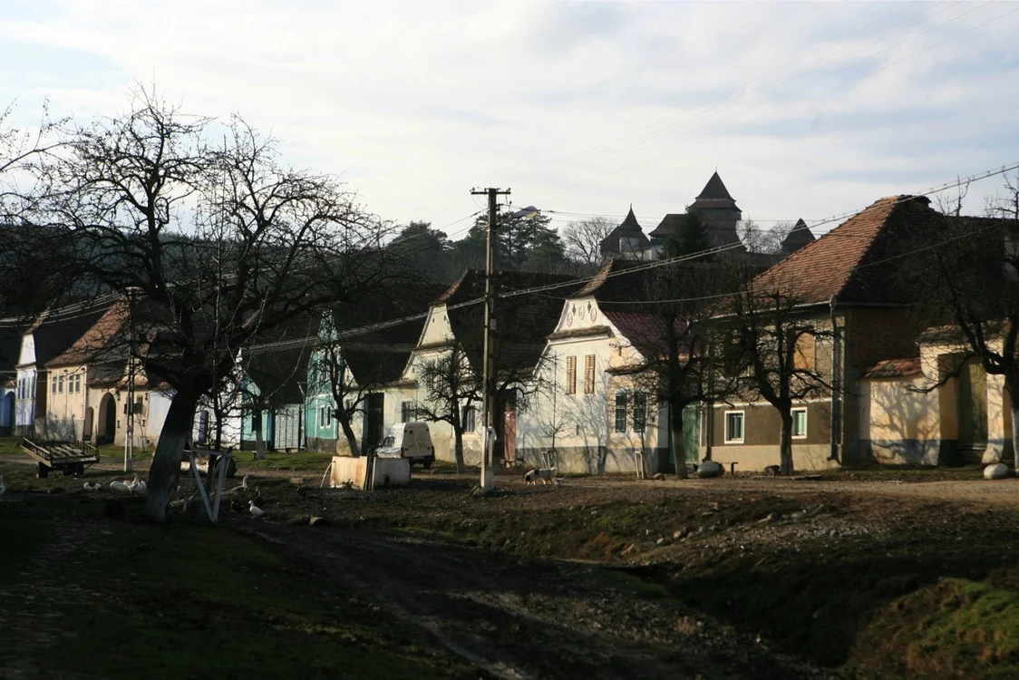 Case săseşti în România FOTO Lucian Muntean/ imagine cu rol ilustrativ