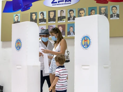 Alegeri în Republica Moldova. Foto EPA-EFE