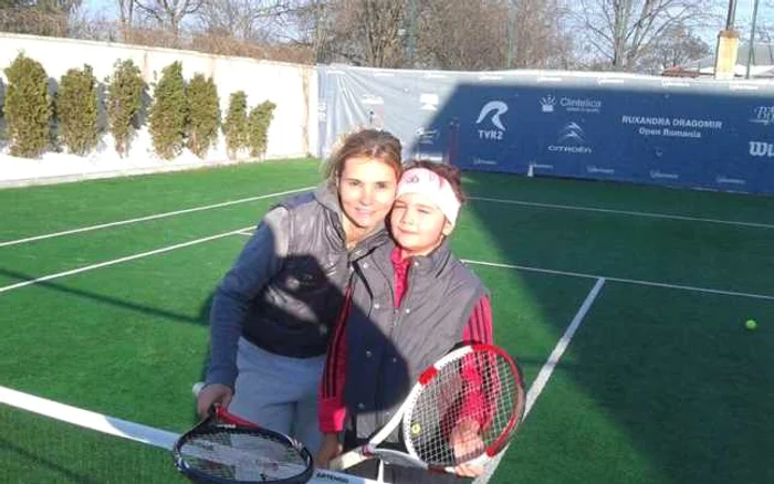 Ruxandra Dragomir şi fiica sa Diana