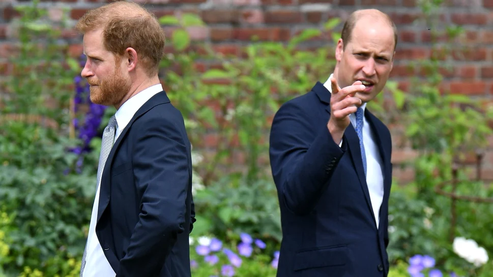 Harry și William FOTO Getty Images