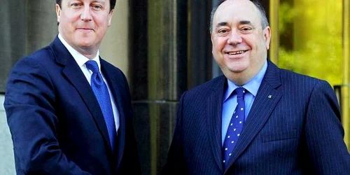David Cameron şi Alex Salmond au semnat un acord ce prevede organizarea unui referendum istoric privind independenţa Scoţiei