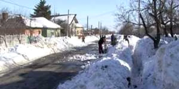 Zăpada topită ameninţă locuinţele Foto: Arhivă Adevărul